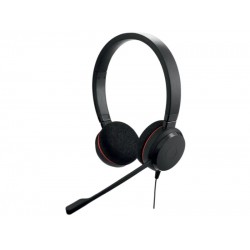 Jabra Evolve 20 Stereo Professional corded headset UC USB-C/USB-A Adapter - Passive noise cancellation USB-C and USB-A connectivity (4999- 829-269)