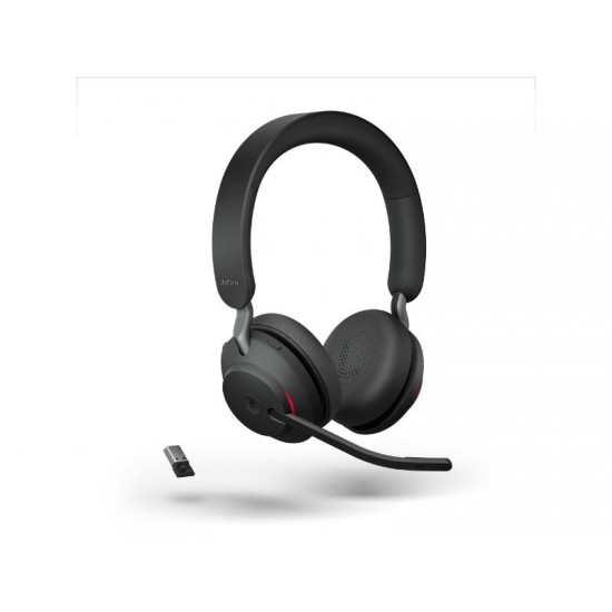 Jabra Evolve2 65, MS Teams Stereo USB-C Bluetooth adapter / Bluetooth (26599-999-999)