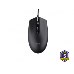 MOUSE USB TRUST BASI BLACK 24271