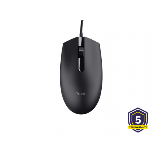 MOUSE USB TRUST BASI BLACK 24271