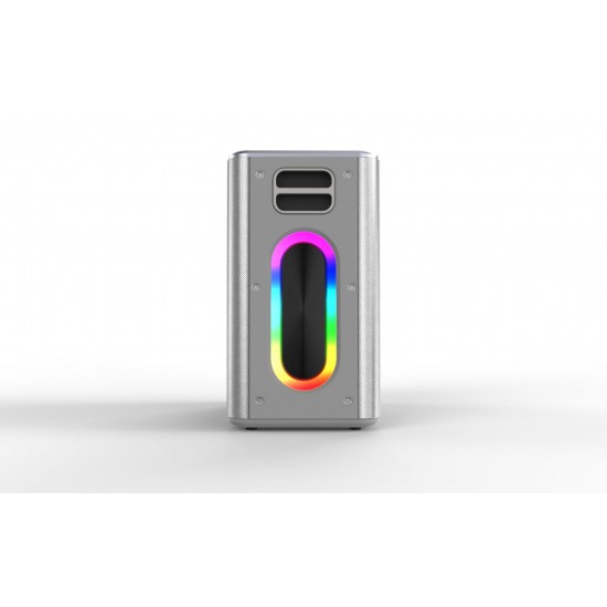 HiFuture Music Box Silver Party Bluetooth Speaker