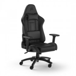 CORSAIR Gaming Chair TC100 RELAXED (Leatherette, Black)