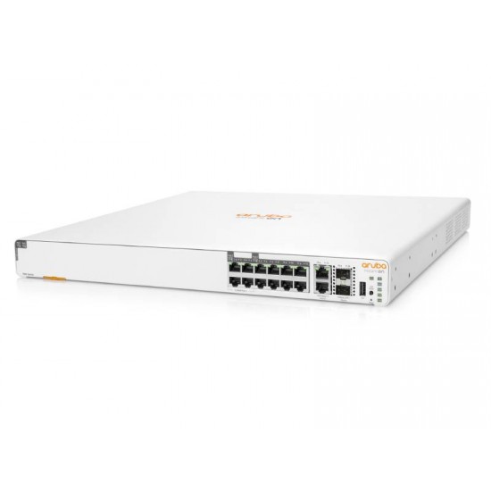HPE Aruba Instant On 1960 8p 1G Class 4 4p SR1G/2.5G Class 6 PoE 2p 10GBASE-T 2p SFP+ 480W Switch (S0F35A)