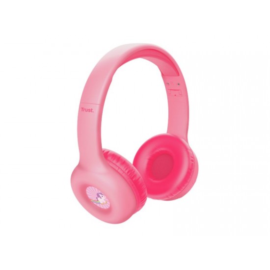 NOUNA WIRELESS KIDS HEADPHONES – PINK