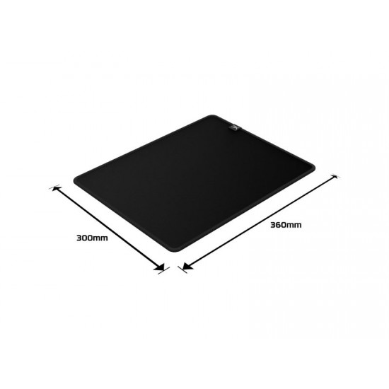 HyperX Pulsefire Mat Gaming Mouse Pad Cloth - M - Black - 4Z7X3AA