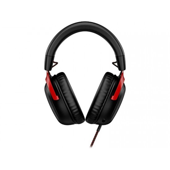 HyperX Cloud III Over Ear Wired Gaming Headset Black/Red - 727A9AA