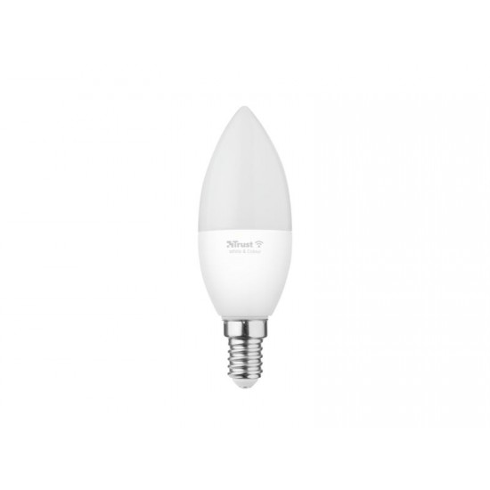 Trust Wifi-ledbulb-E14 RGBCW CANDLE 71280
