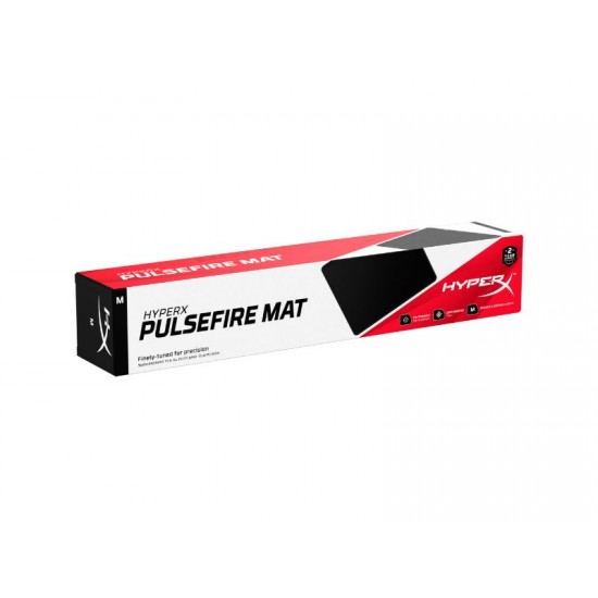 HyperX Pulsefire Mat Gaming Mouse Pad Cloth - M - Black - 4Z7X3AA