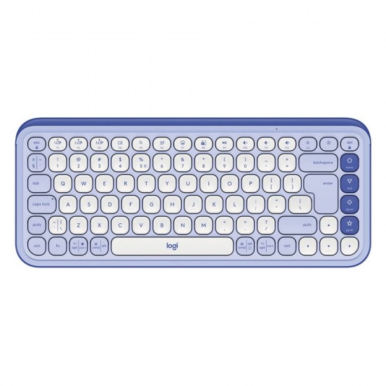 WRLS KEYBRD LOGITECH POP ICON KEYS LILAC