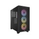 Corsair Mid Tower ATX Case 3000D RGB Airflow Windowed Tempered Glass - Black - CC-9011255-WW