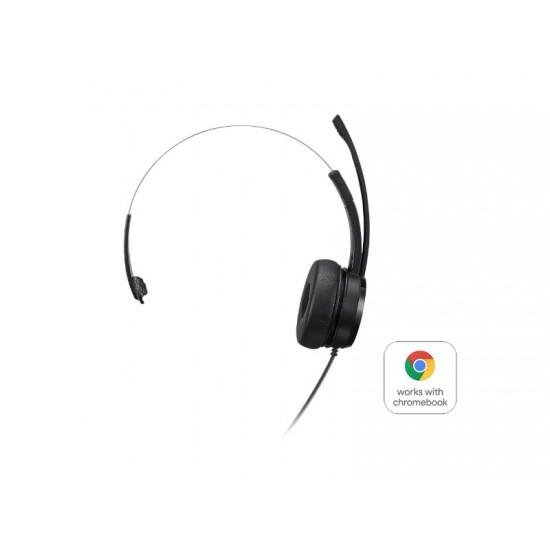Lenovo 100 Mono USB Headset 4XD1B61617 (Black)