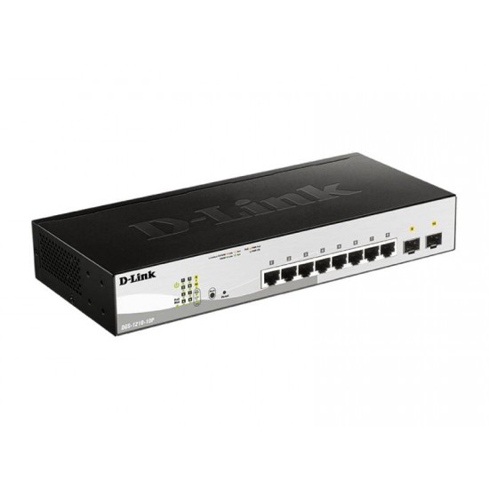 D-Link 10-port Smart Managed Gigabit Switch (DGS-1210-10P)
