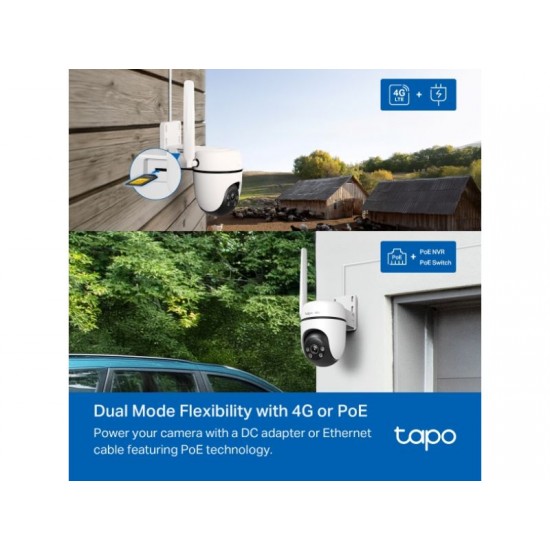 TP-Link Outdoor Pan/Tilt 4G LTE Camera Tapo C501GW