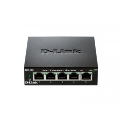 D-Link 5-Port Fast Ethernet Unmanaged Desktop Switch (DES-105)