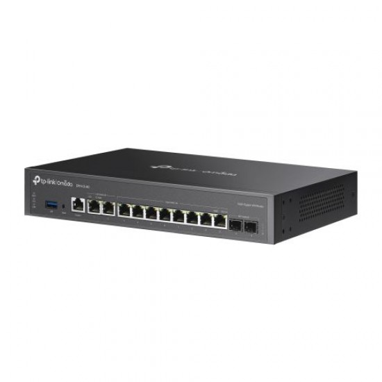 TP-Link Omada Multi-Gigabit VPN Router 2? 2.5Gbps WAN/LAN RJ45 Ports 10? Gigabit WAN/LAN Ports (2? SFP, 8? RJ45) (ER7412-M2)