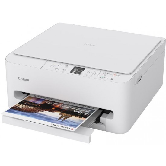 Canon PIXMA TS6550i EUR/Multifunction Inkjet Printer/A4/5-Ink/Duplex/Wi- Fi/Cloud/PN 7179C006AA