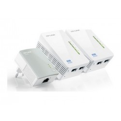 Tp-Link AV600 Powerline Wi-Fi 3-Pack Kit (TL-WPA4220 TKIT)