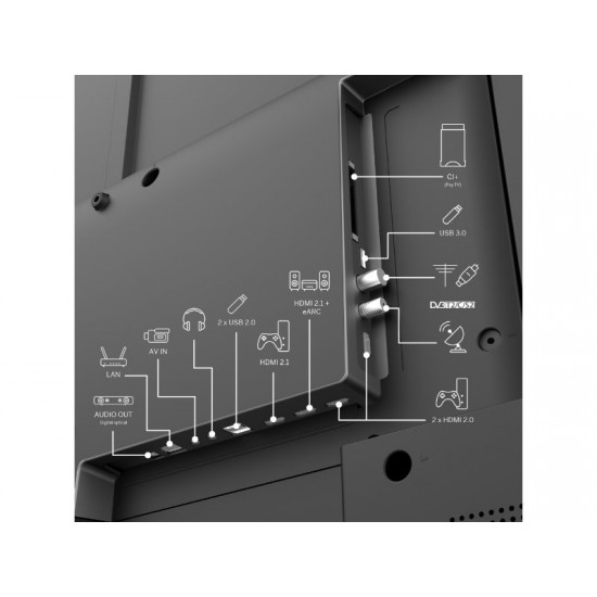 TV Thomson Google 65" QLED 65QG7C14 Pro