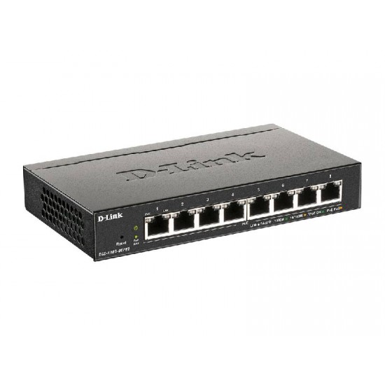 D-Link Switch 8-Port PoE Gigabit Smart Managed (DGS-1100-08PV2)