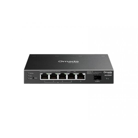 TP-Link Omada Switch 6-Port Gigabit PoE+ (SG2206MP)