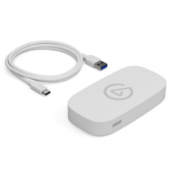 Elgato Game Capture Neo / External Capture Card / 4K30 HDR, 1080p60 / HDMI <(>&<)> USB-C / White – PN: 10GBV9901