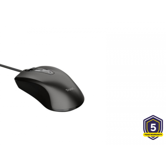 MOUSE TRUST BASE WIRED USB 24657