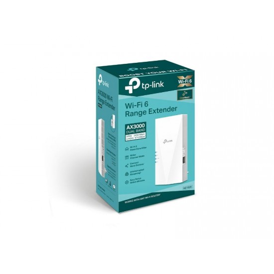 TP-Link AX3000 Mesh Range Extender WiFi 6 3000Mbps (RE700X)
