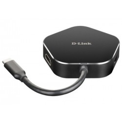 D-Link 4-in-1 USB-C Hub with HDMI and Power Delivery (DUB-M420)