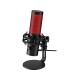 HyperX QuadCast 2 USB Microphone - Red Lighting - Black - 872V1AA