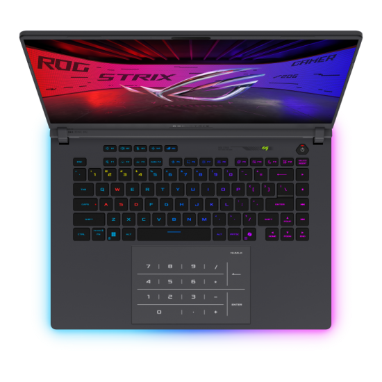 Laptop Asus ROG Strix G16 16'' WUXGA / U9-275HX/ 32GB/ 1TB SSD/ RTX 5080/ Windows 11 Home / 2Y 90NR0LG1-M00B60