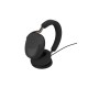 Jabra Headset Evolve3 85 MS Link390c Stereo Black with Wireless Charger (38599-999-889)