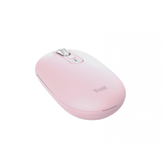 Trust Seron HypScroll Slim WRLS Mouse PNK - 26206