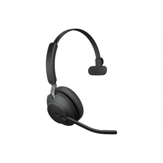Jabra Evolve2 65 Headset Link380/390a MS Mono Stand Black (26599-899- 989)
