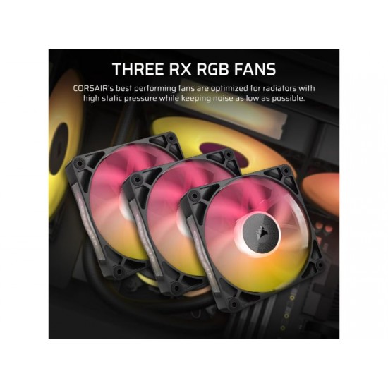 CORSAIR AIO Cooler TITAN RX 360 iCUE BLK