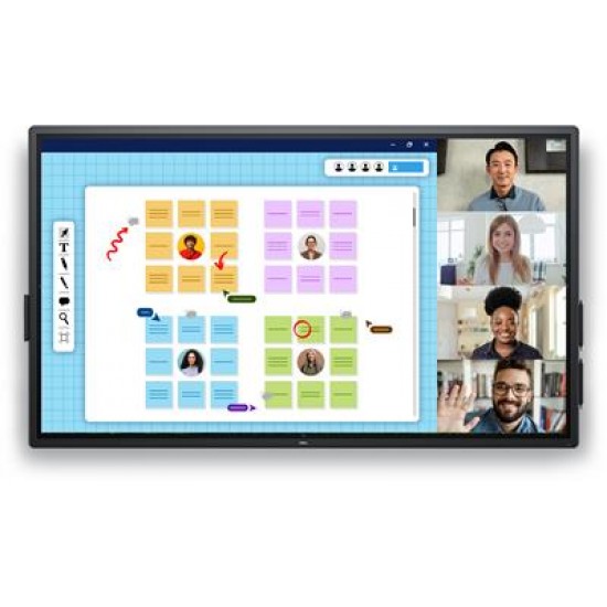 DELL P7525QT 189.2 cm (74.5") LCD 3840 x 2160 pixels 4K Ultra HD