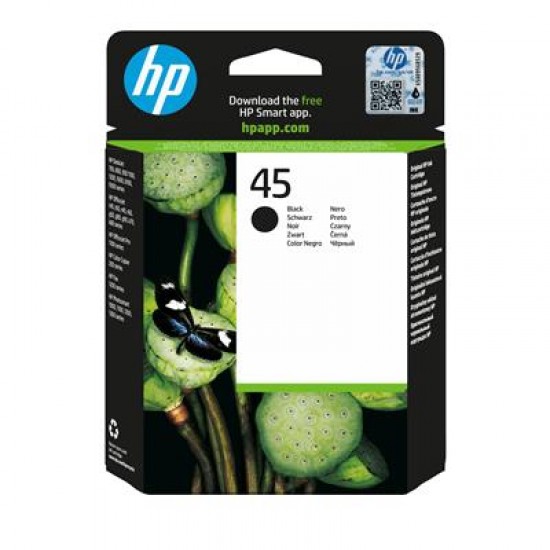 HP 45 Original Black 1 pc(s)