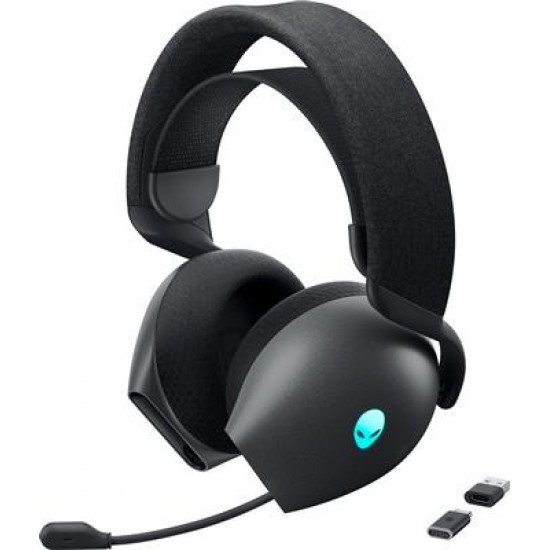 Alienware AW725H Headset Wired & Wireless Head-band Gaming USB Type-C Bluetooth Black