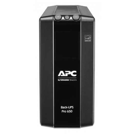 APC BR650MI uninterruptible power supply (UPS) Line-Interactive 650 VA 390 W 6 AC outlet(s)
