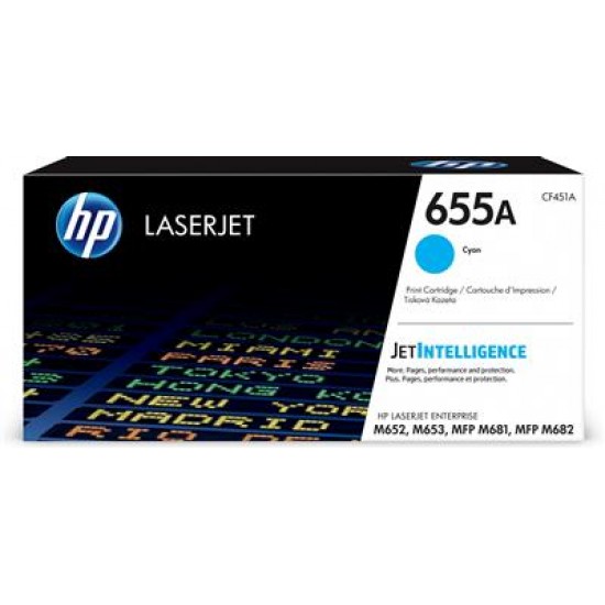 HP 655A Original Cyan 1 pc(s)