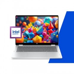 HP OmniBook 5 Flip 2-in-1 Laptop Next Gen AI 14-km0000nv Copilot+ PC Intel Core Ultra 9 35.6 cm (14") Touchscreen 2K Wi-Fi 6 (802.11ax) Windows 11 Pro Silver