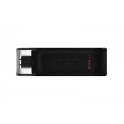 Kingston Technology 70 USB flash drive 256 GB USB Type-C 3.2 Gen 1 (3.1 Gen 1) Black