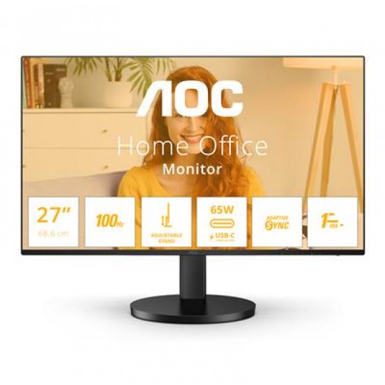 AOC B3 Q27B3CF2 computer monitor 68.6 cm (27") 2560 x 1440 pixels Quad HD Black