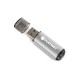 PLATINET USB 2.0 X-DEPO  Flash Disk 32GB ασημί PMFE32S