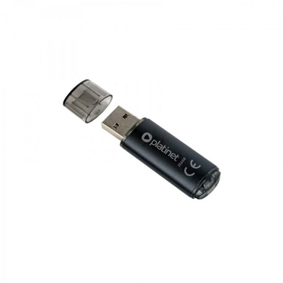 PLATINET USB 2.0 X-DEPO  Flash Disk 128GB μαύρο PMFE128