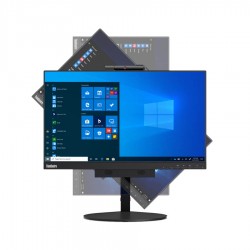 Lenovo ThinkCentre M720q AIO w/TIO24 Gen3 23.8``FHD/i5-8400T/8GB DDR4/256GB M.2 SSD/No ODD/Webcam/10