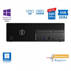 Dell 3080 SFF i5-10500/8GB DDR4/256GB SSD New/DVD/10P Grade A+ Refurbished PC