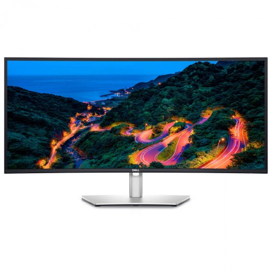 Used Monitor UltraSharp U3423WE Curved/Dell/34”UW-QHD/3440x1440/Silver/Black/w/Speakers/DP & 2xHDMI