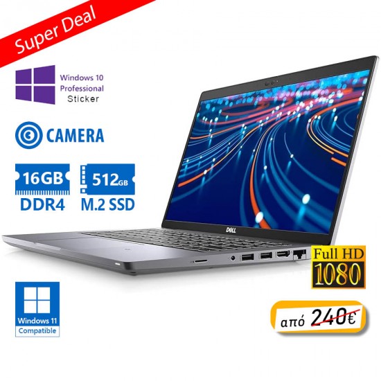 Dell (A-) Latitude 5420 i5-1145G7/14``FHD/16GB DDR4/512GB M.2 SSD/No ODD/Camera/10P Grade A- Refurbi