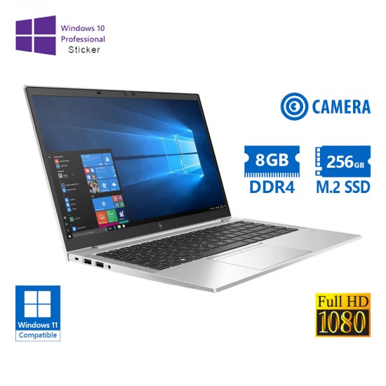HP (A-) Elitebook 840 G8 i5-1135G7/14``FHD/8GB DDR4/256GB M.2 SSD/No ODD/Camera/10P Grade A- Refurbi