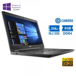 Dell (A-) Latitude 5580 i7-7820HQ/15.6``FHD/8GB DDR4/256GB M.2 SSD/No ODD/Camera/10P Grade A- Refurb